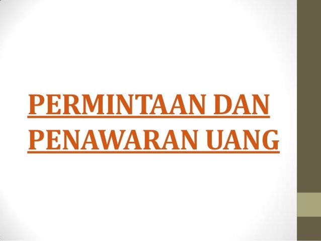Penawaran dan permintaan forex