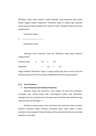 Makalah Permintaan dan Penawaran | DOCX
