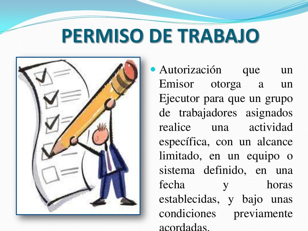 Permiso de trabajo Permiso de trabajo