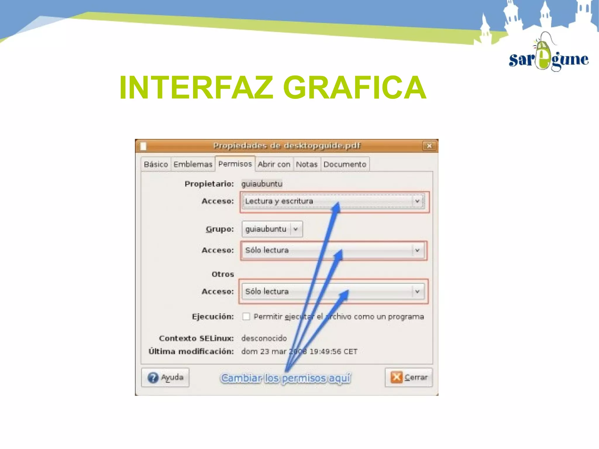 INTERFAZ GRAFICA