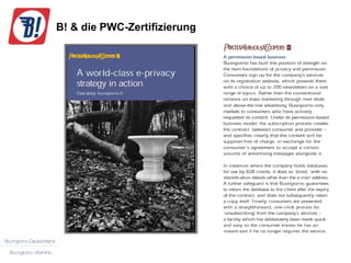 B! & die PWC-Zertifizierung 