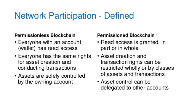 Permissioned V Permissionless Blockchain 10xts Permissioned V Permissionless Blockchain 10xts