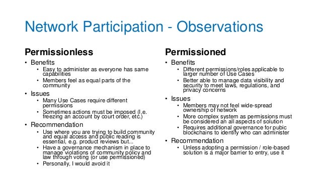 Permissioned V Permissionless Blockchain 10xts Permissioned V Permissionless Blockchain 10xts
