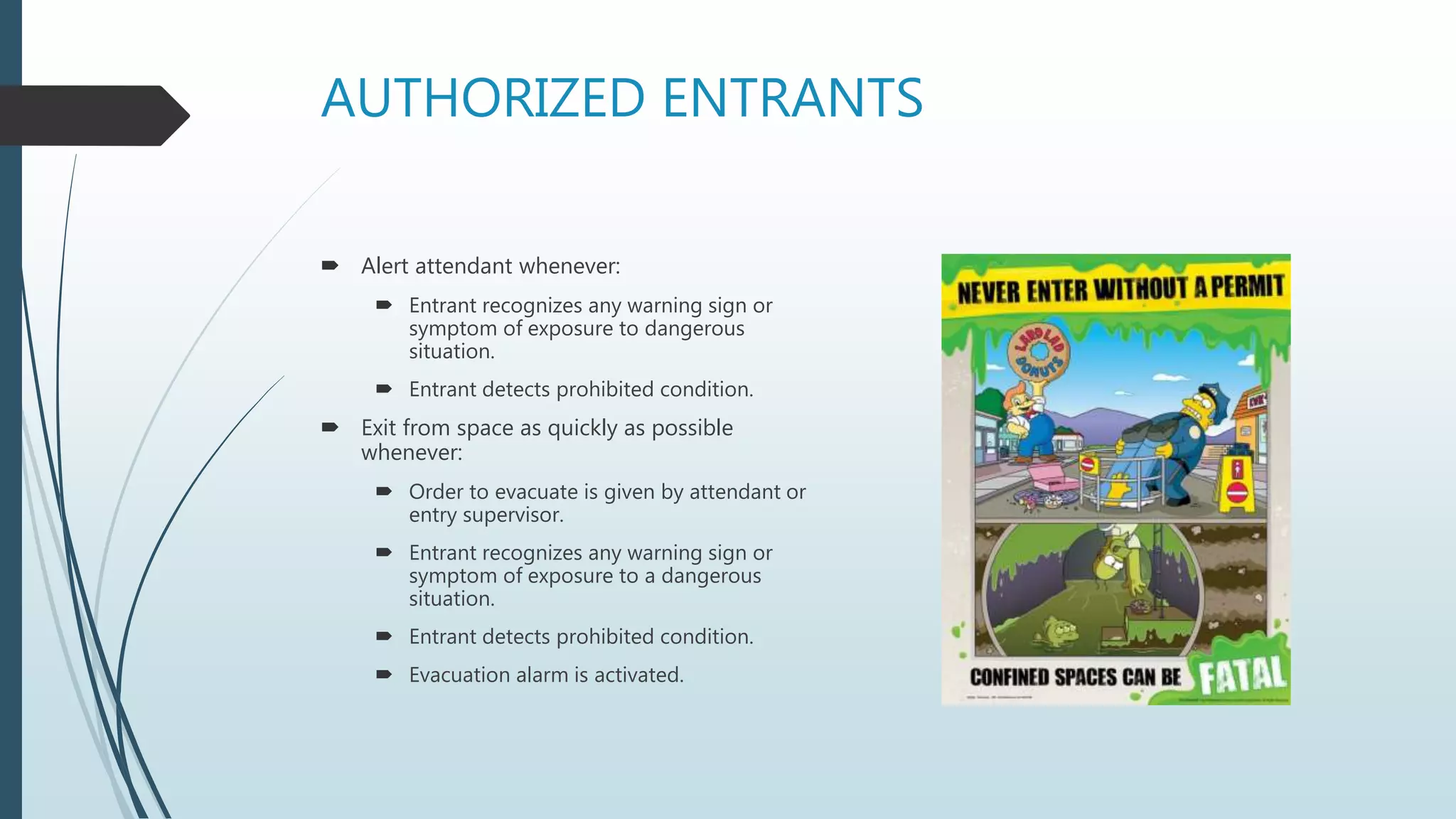 PERMIT REQUIRED CONFINED SPACE ENTRY | PPT