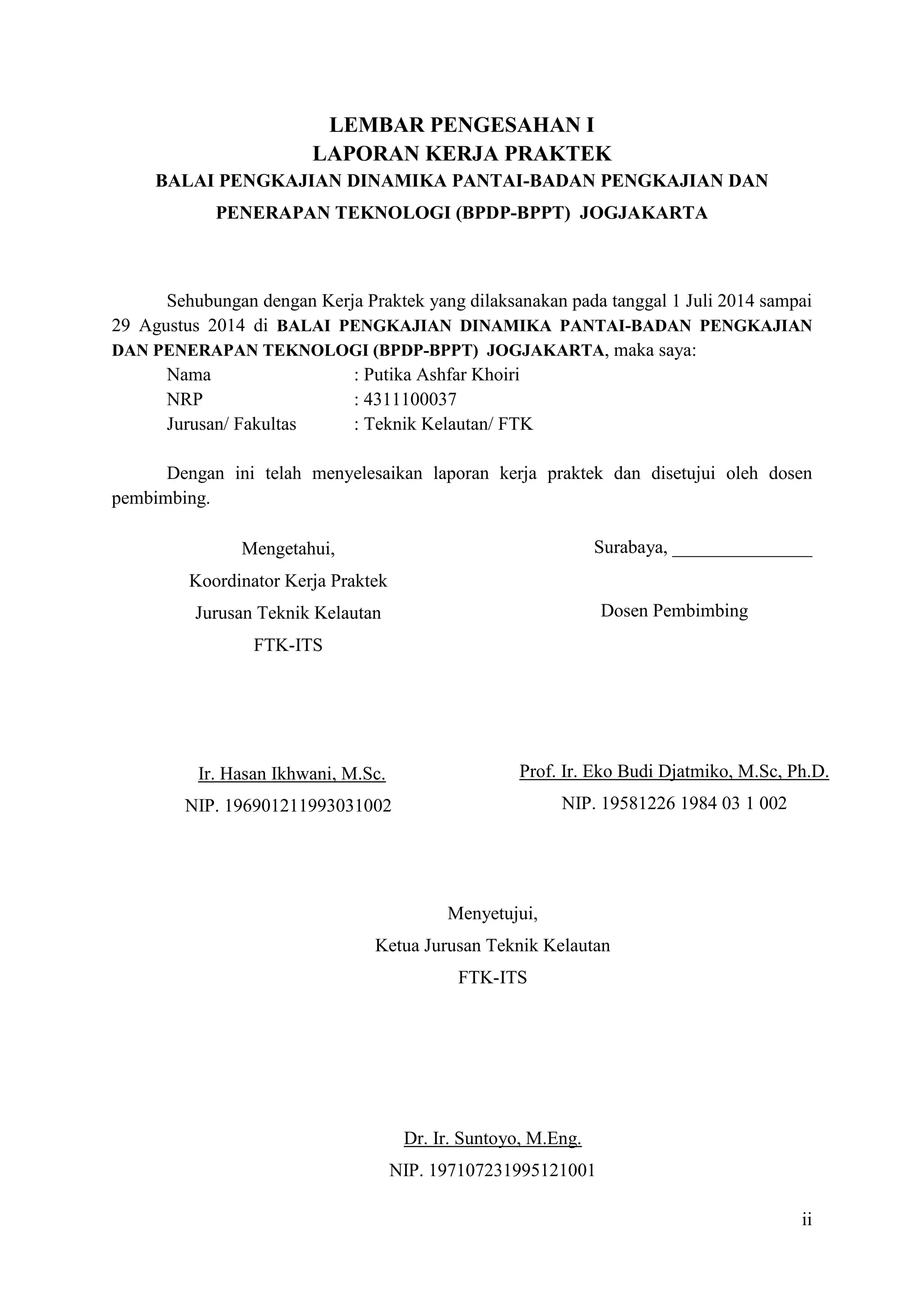 Permodelan Numerik untuk Menentukan Sebaran Run-Up Gelombang Tsunami di ...