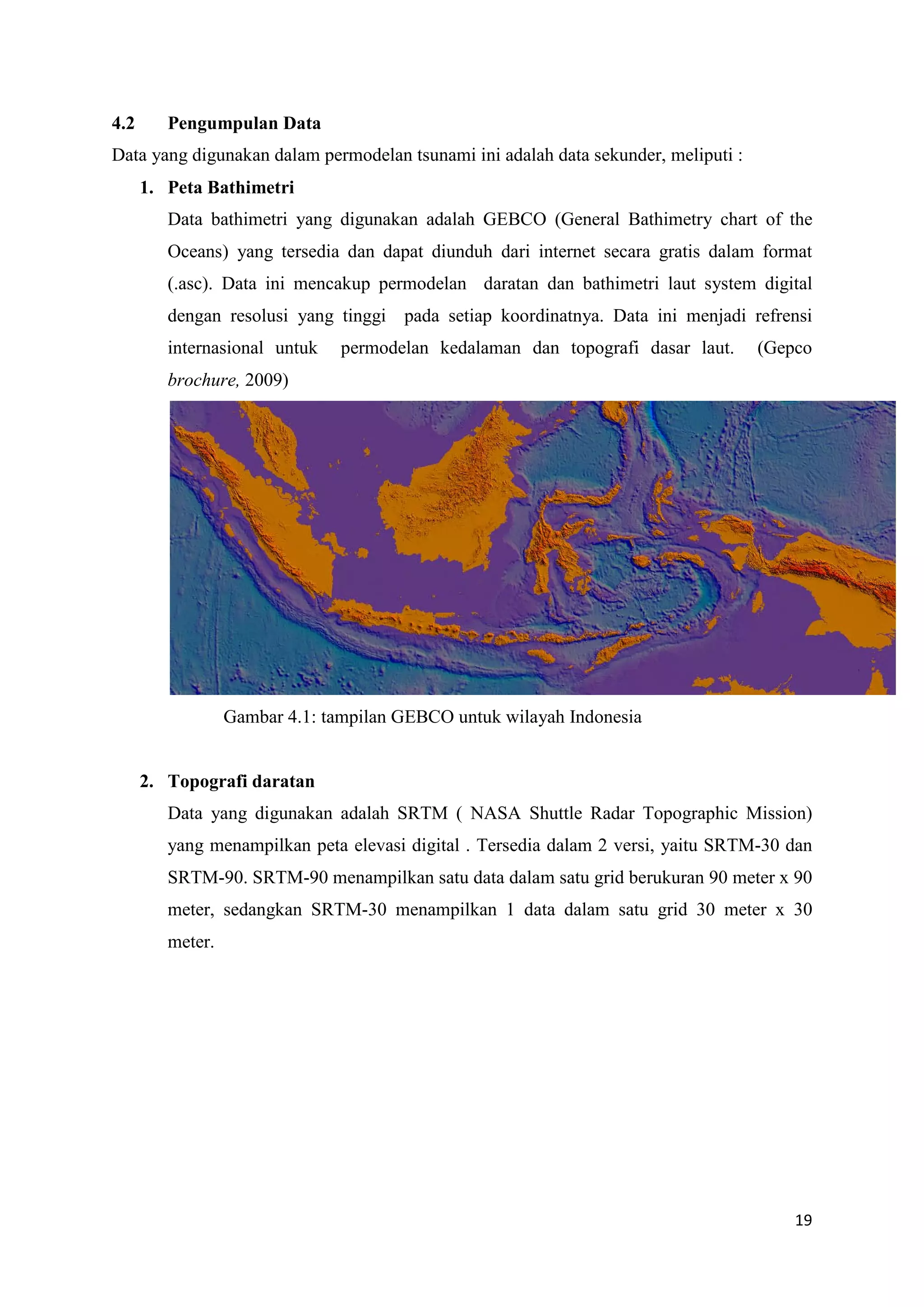 Permodelan Numerik untuk Menentukan Sebaran Run-Up Gelombang Tsunami di ...