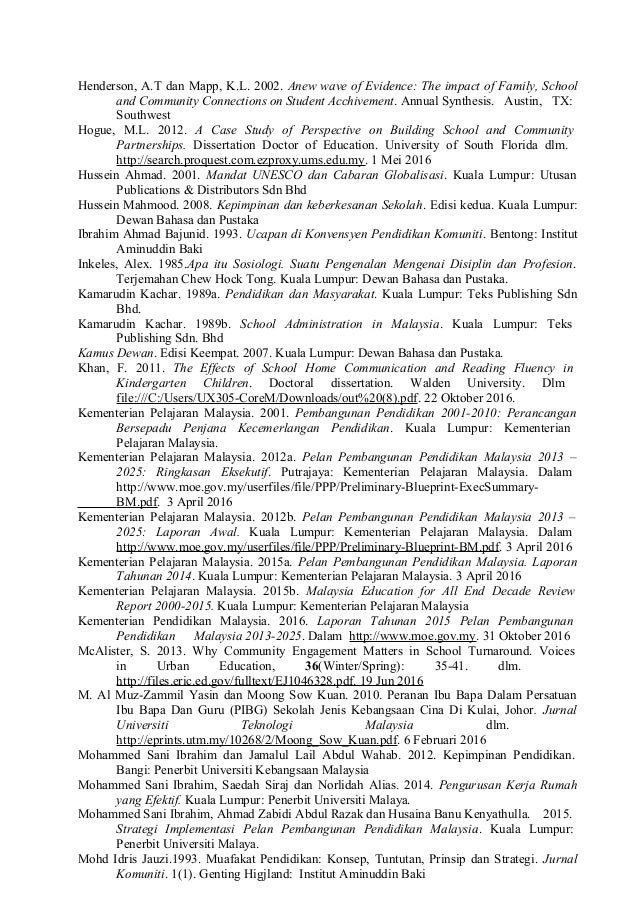 kepentingan hubungan permuafakatan sekolah dan komuniti