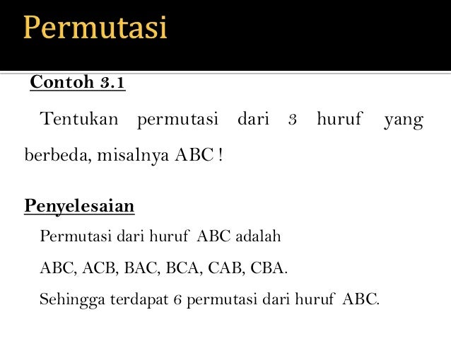 14 Contoh Soal Kombinasi Huruf Kumpulan Contoh Soal