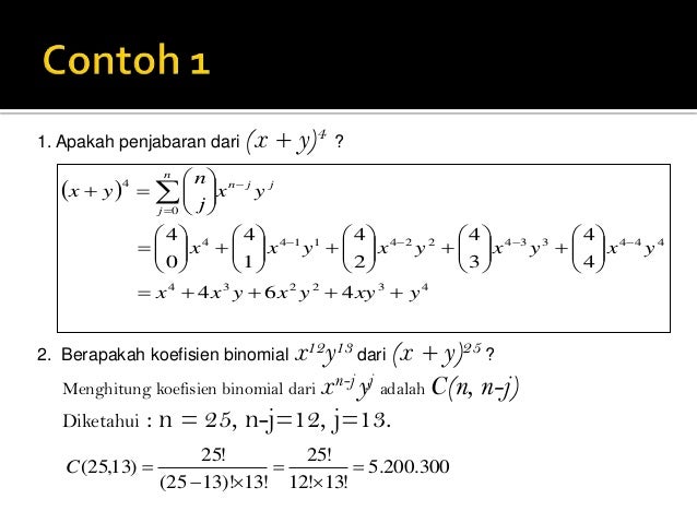 Permutasi Dan Kombinasi