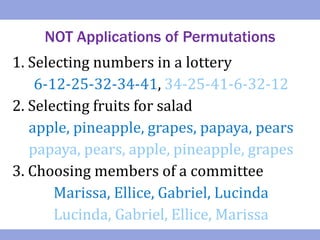 Permutation | PDF