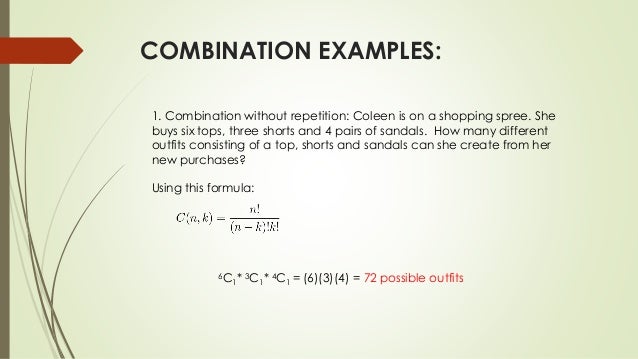 Permutation Combination