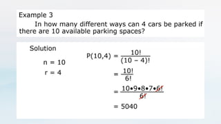 Permutation and Combination Permutation and Combination | PPTX