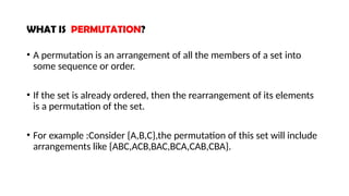PERMUTATION APPROACH TO NON PARAMETRIC HYPOTHESIS TEST [Autosaved].pptx
