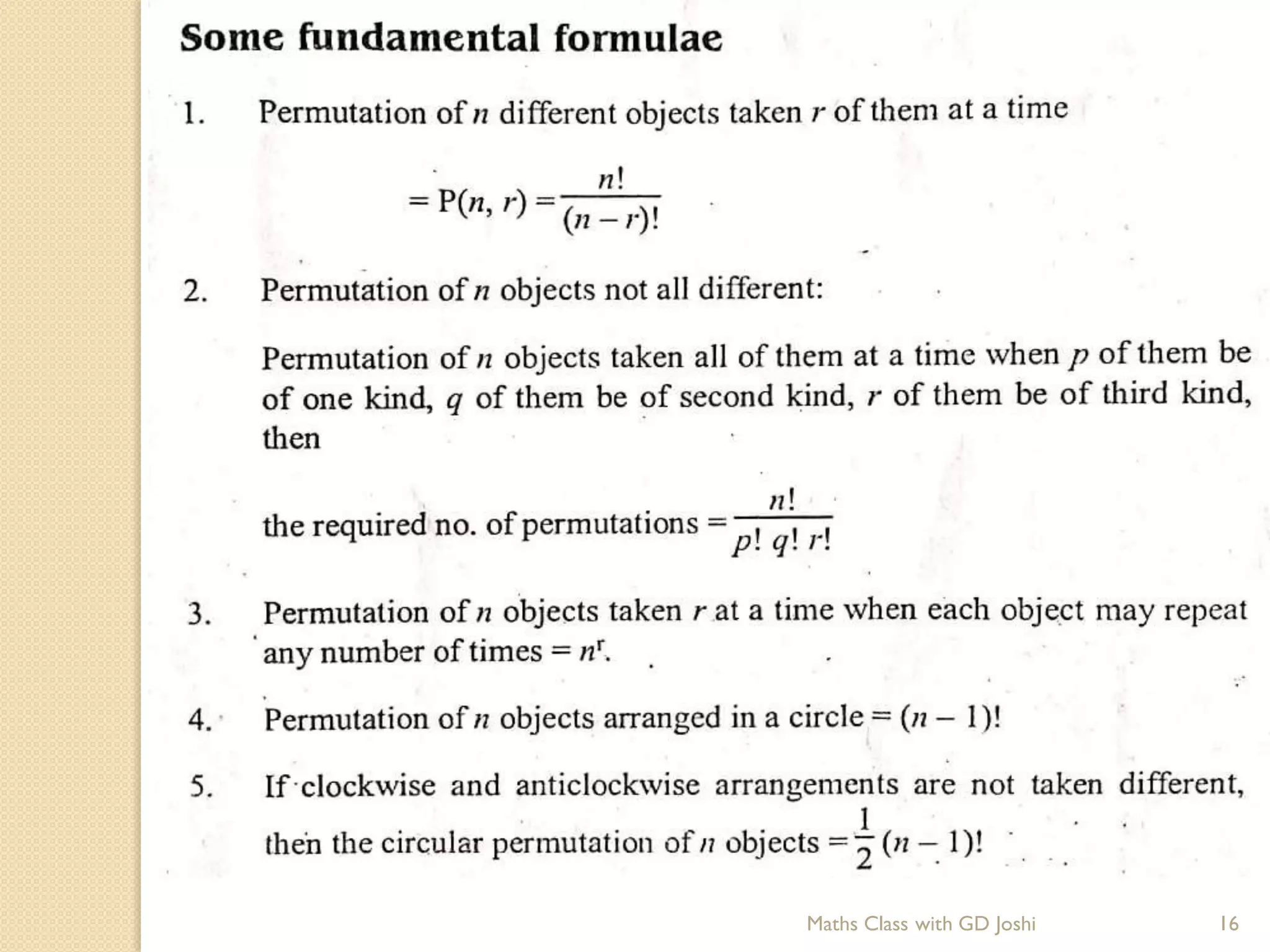 Maths Class with GD Joshi 16
 