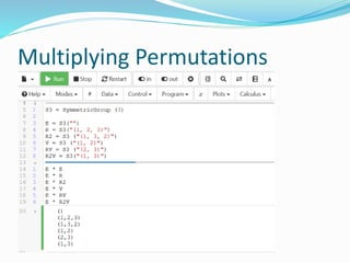Multiplying Permutations Permutations 2020 | PDF