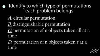 Simple Permutation Problem Comprehensive Guide to Solving Permutation Problems in Mathematics | PPTX
