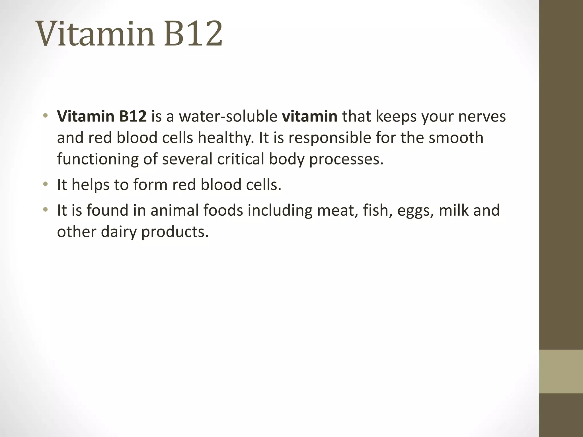 Pernicious anemia | PPTX | Blood Disorders | Diseases and Conditions