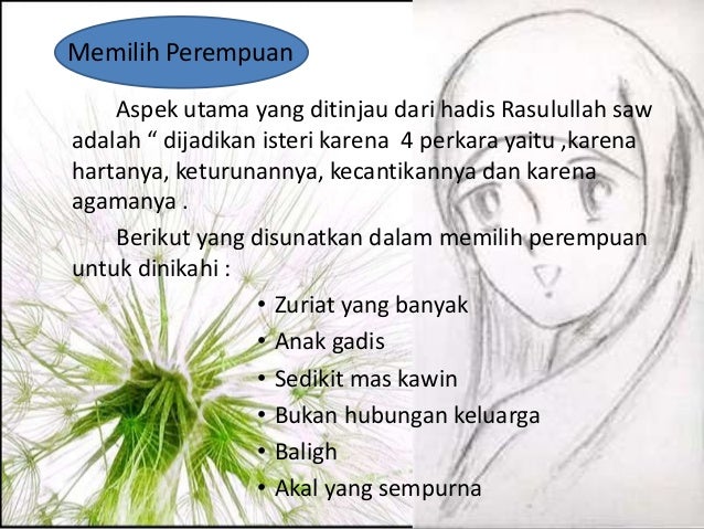 Cara Memilih Pasangan Dalam Islam Di Indonesia Cara Memilih Pasangan Dalam Islam Di Indonesia