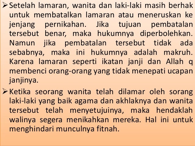Pernikahan dan walimatul ursy