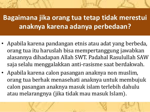 Pernikahan Tanpa Restu Orang Tua