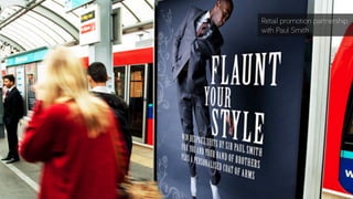 Retail promotion partnership
with Paul Smith
 