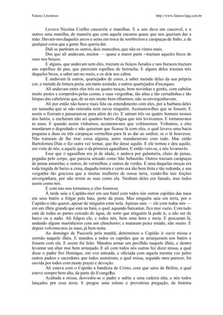 Pero Vaz De Caminha A Carta