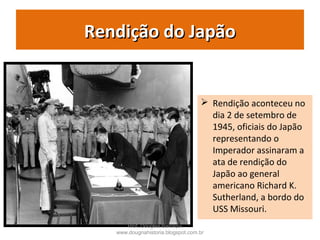 Prof. Douglas Barraqui
www.dougnahistoria.blogspot.com.br6 de junho de 1944 “Dia D”
1944
“Dia D”
 