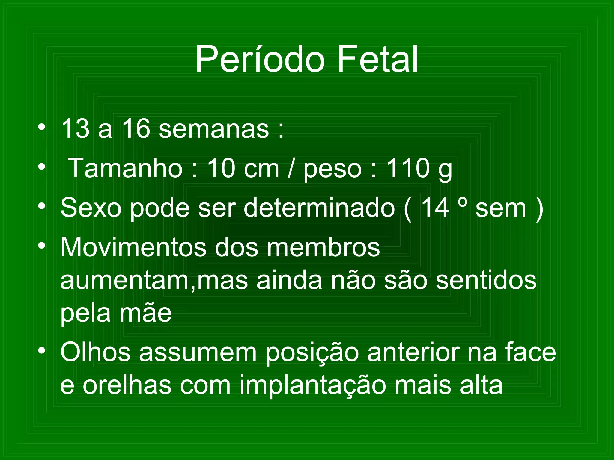 Período fetal | PPT