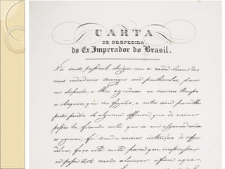 Período Joanino e Primeiro Reinado