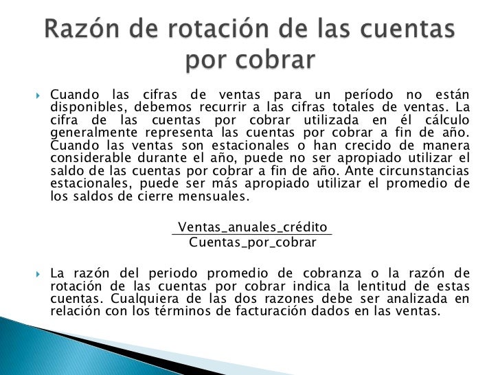 Rotacion De Cuentas Por Pagar Ejemplo Ejemplo Sencillo
