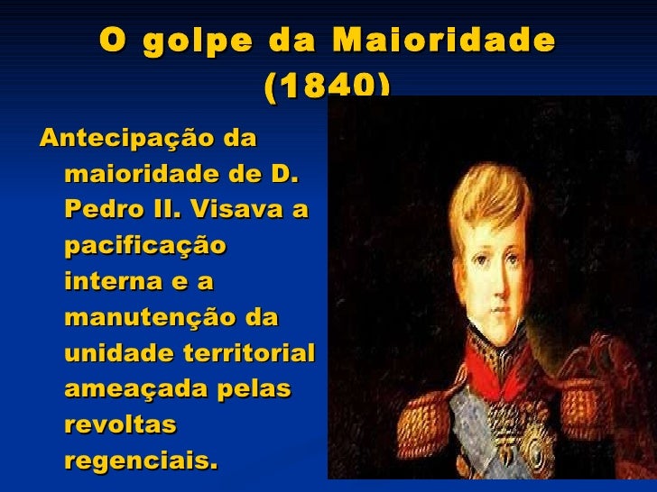 Período regencial (1831 1840) Período regencial (1831 1840)