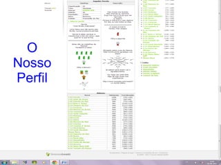 O Nosso Perfil 