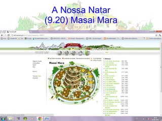 A Nossa Natar (9.20) Masai Mara 