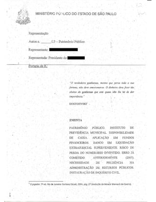 Em frente aos fundos!