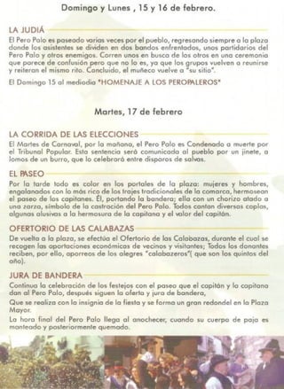 Pero Palo Programa 2015 Villanueva de la Vera