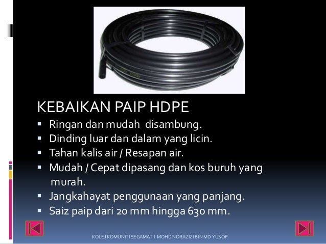 Perpaipan laksanakan penyambungan paip  dan injap 