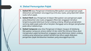 Comprehensive Overview of Taxation Principles and Systems in Indonesia ...