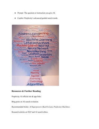 Perplexity AI – The Future of Intelligent Search and Research | PDF