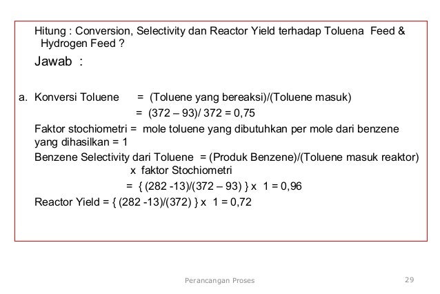 Contoh Soal Yield Kimia