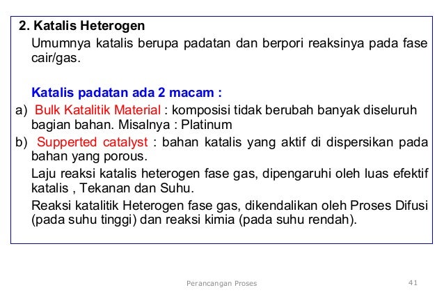Perancangan proses kimia