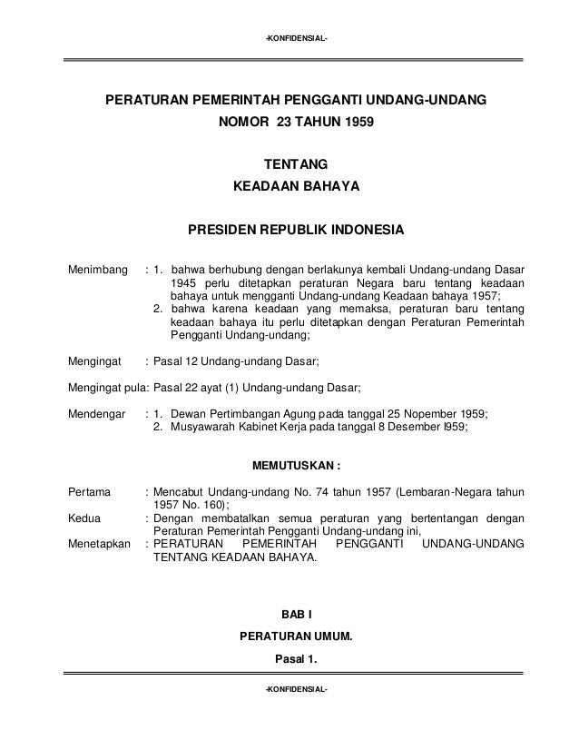 KEADAAN BAHAYA