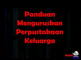 Memberipendedahankepadakanak-kanak-kanaktentangbuku/ilmupengetahuanpadaumur yang muda.