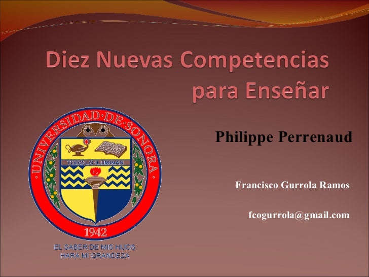 Diez Nuevas Competencias Para Enseñar - 