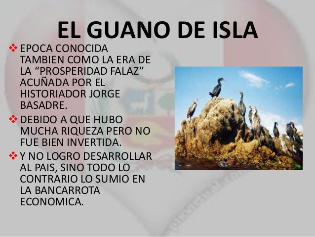 Resultado de imagen para el guano de las islas