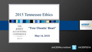 @ACBSPAccredited #ACBSP2016
 