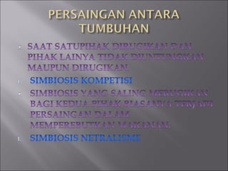 Persaingan antara tumbuhan (2)