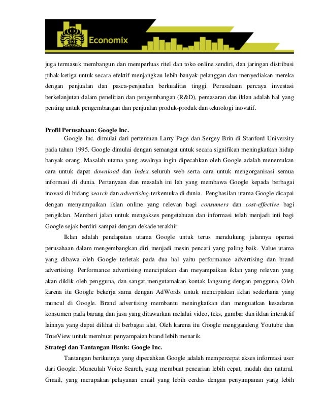 Contoh Perusahaan It Yang Mengembangkan Buku Elektronik Saat Ini Adalah