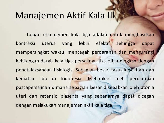 Persalinan kala 3 dan 4