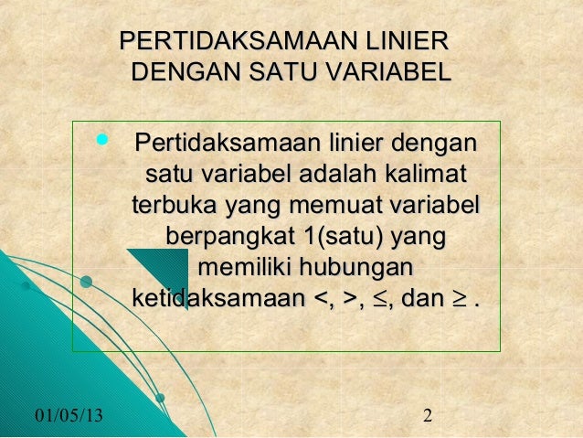 Persamaan dan-pertidaksamaan-linier-dg-1-variabel