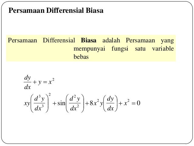 PERSAMAAN DIFERENSIAL BIASA EBOOK DOWNLOAD